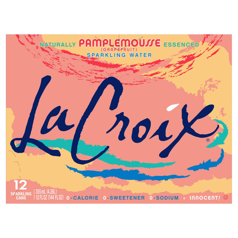 LACROIX GRAPFRUIT SPARKLING WATER ( 2X12OZ )
