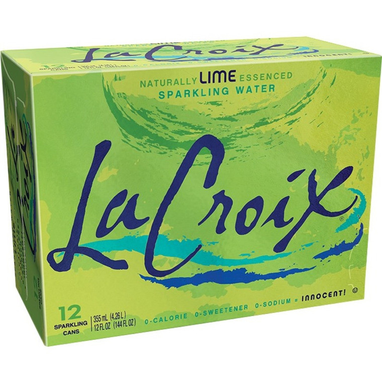 LACROIX LIME SPARKLING WATER ( 2X12OZ )