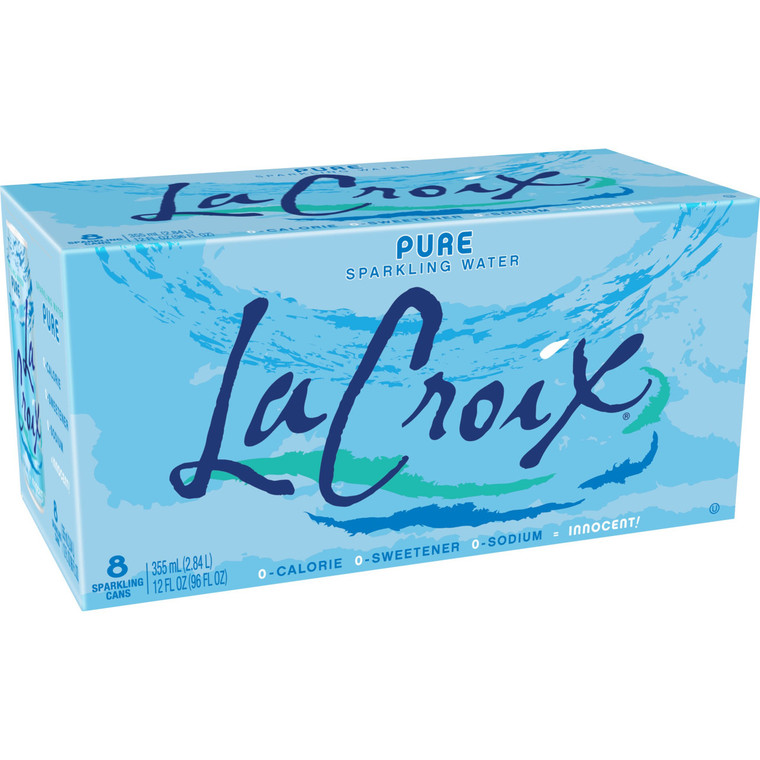 LACROIX PURE SPARKLING WATER ( 3X8PACK )