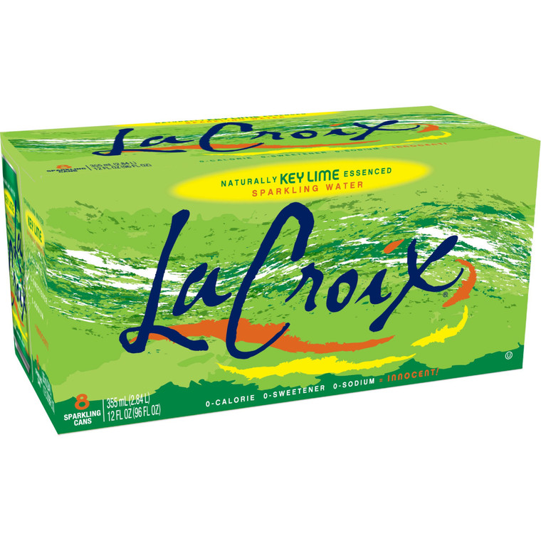 LACROIX KY LME SPK WATER ( 3 X 8 PACK )