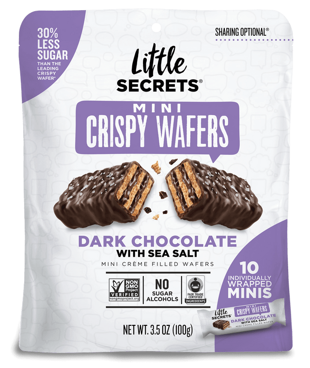 LTTL CRSPY WFRS DK CHOC ( 6 X 3.5 OZ )