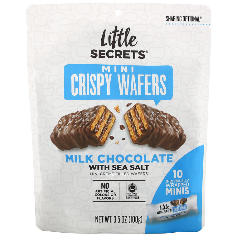 LTTL CRSPY WFR MLK CHOC ( 6 X 3.5 OZ )