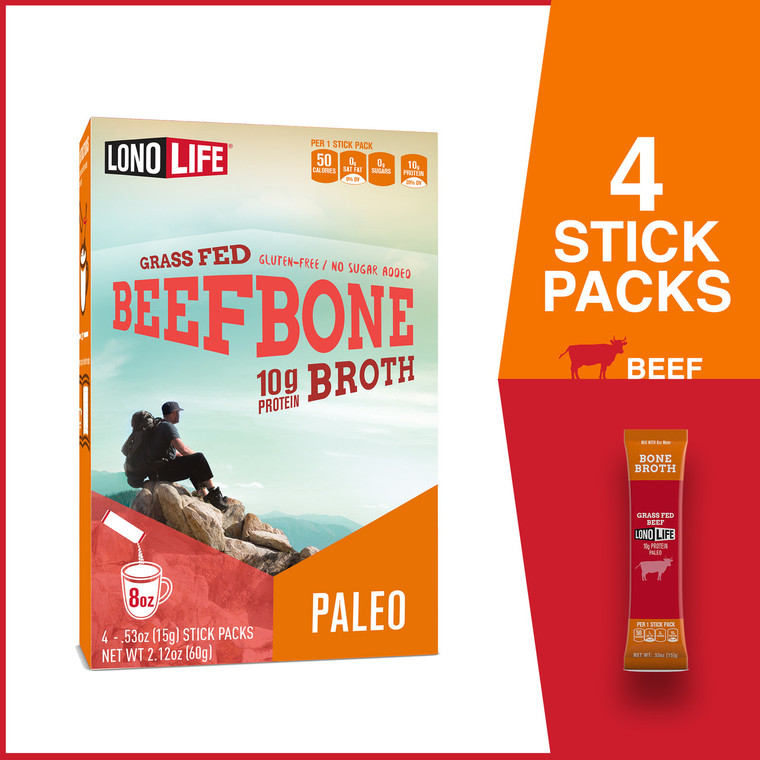 LONLF BEEF BONE BRTH STK ( 6 X 0.53 OZ )