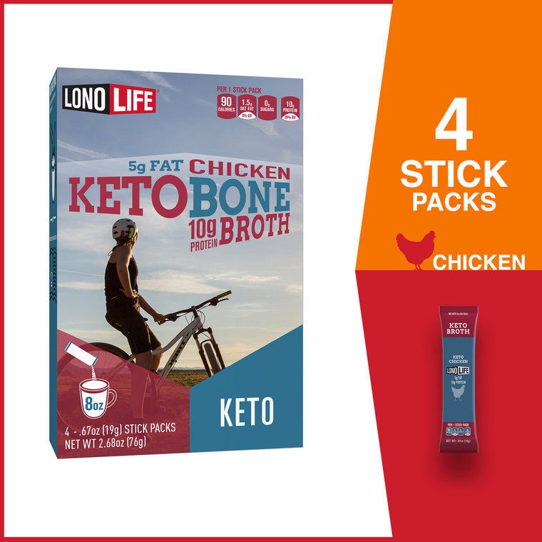 LONLIF CHKN BNE BRTH KET ( 6 X 0.67 OZ )