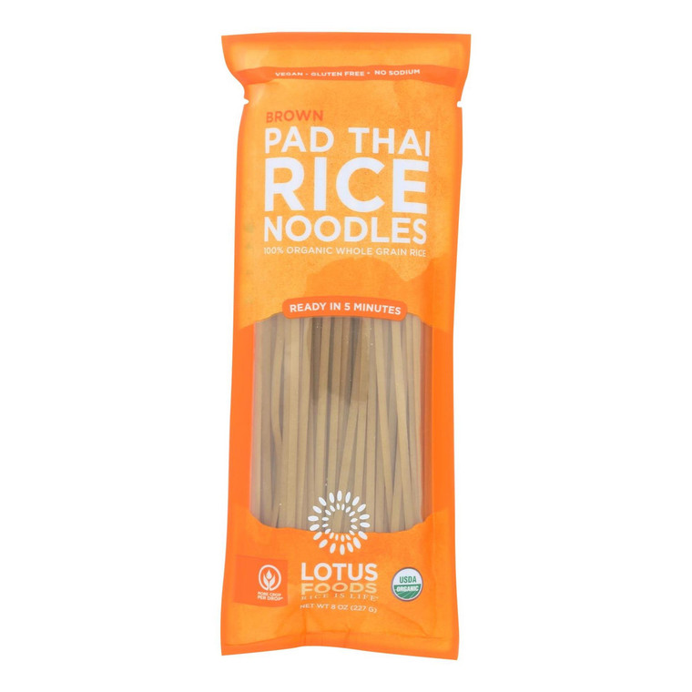 OG1 LOTUS BRN RICE NOODL ( 8 X 8 OZ )