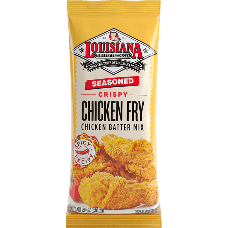 LOUISIANA FISH FRY SEASONED CHICKEN FRY ( 12X9OZ )