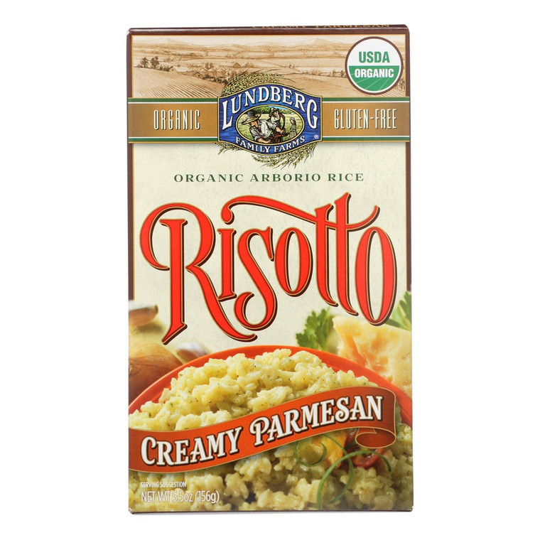 OG2 LUND CRMY PARM RISO ( 6 X 5.5 OZ )