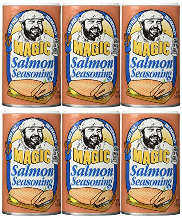 MAGIC SEASONINGS CHEF PAUL SALMON MAGIC SEASONING ( 6X7OZ )
