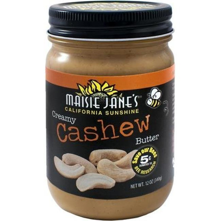 MAISIE CASHEW BUTTER ( 6 X 12 OZ )