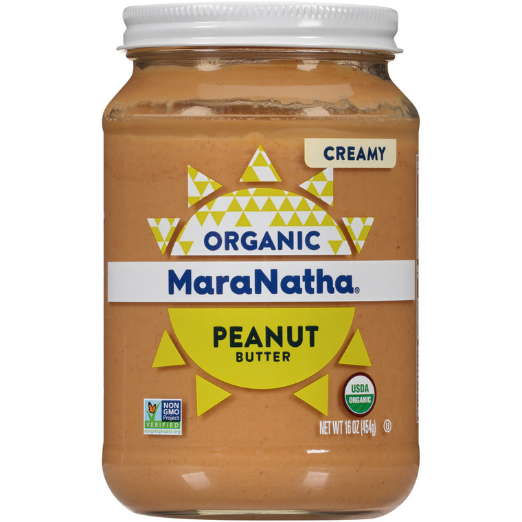 MARANATHA ORGANIC PEANUT BUTTER NO STIR CREAMY ( 6X16 OZ )