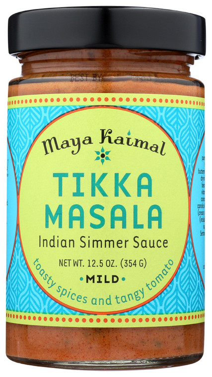 MAYA KAIMAL TIKKA MASALA MILD INDIAN SIMMER SAUCE ( 6X12.5OZ )