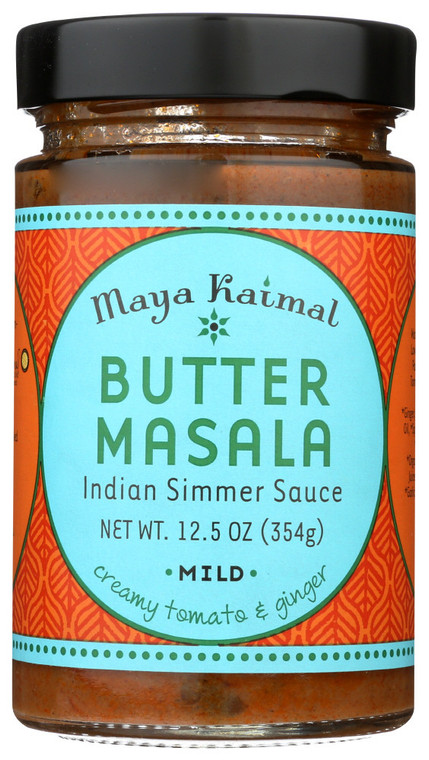 MAYA KAIMAL BUTTER MASALA MEDIUM INDIAN SIMMER SAUCE ( 6X12.5OZ )