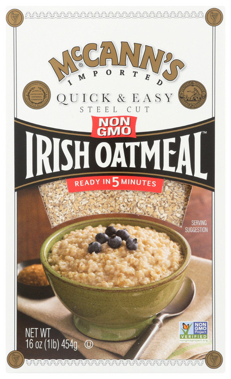 MCCANN'S IRISH OATMEAL QUICK & EASY IRISH OATMEAL ( 12X16 OZ )