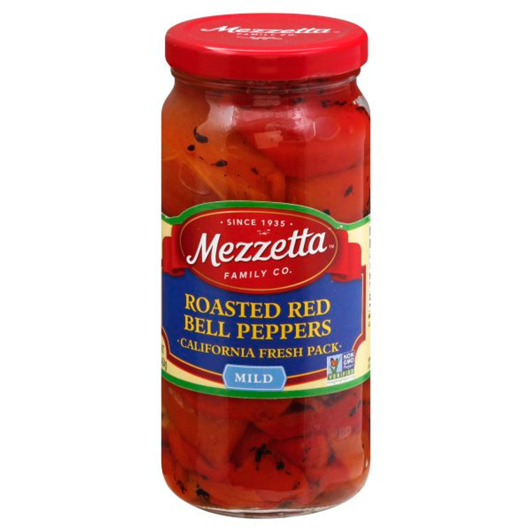 MEZZETTA GOLDEN ROASTED RED BELL PEPPERS ( 6X16OZ )