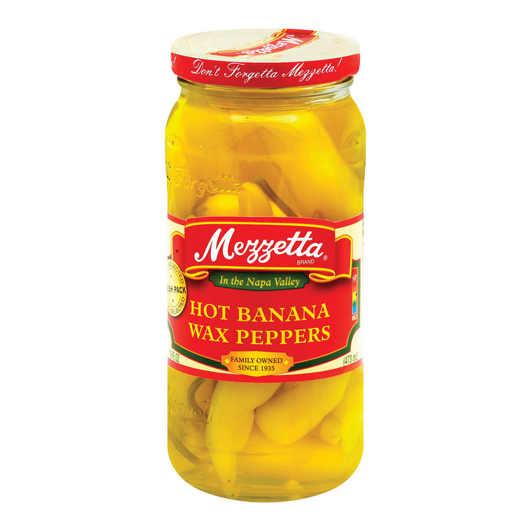 MEZZETTA HOT BANANA WXD PPRS ( 6X16OZ )