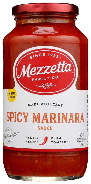 NAPA VALLEY HOMEMADE - SPICY MARINARA ( 6X25OZ )