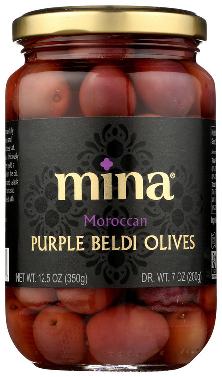 MINA PURPLE BELDI OLIVES ( 6 X 12.5 OZ )