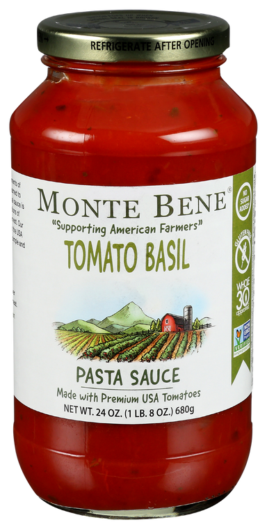 MONTE PSCE TOMATO BASIL ( 6 X 24 OZ )