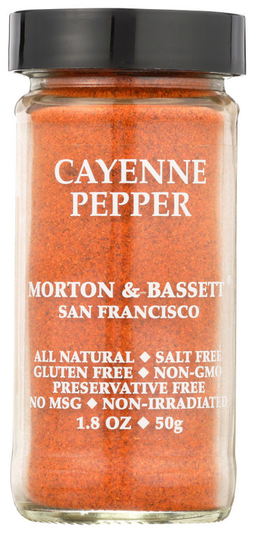MORTON & BASSETT CAYENNE PEPPER ( 3X1.8OZ )