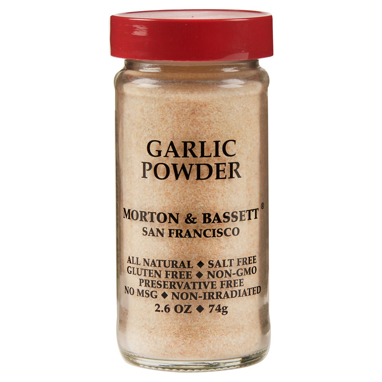 MORTON GARLIC POWDER ( 3 X 2.6 OZ )