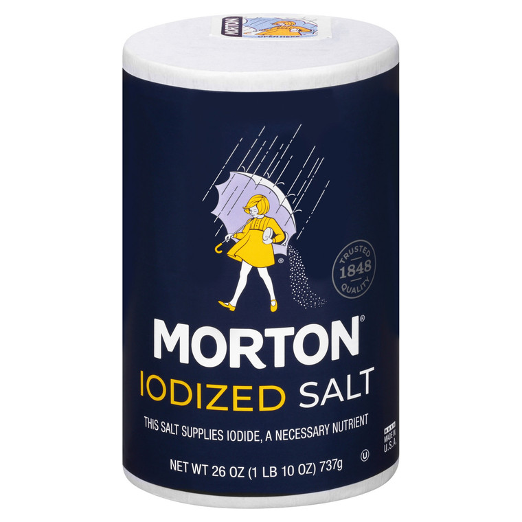 MORTON SALT IODIZED ( 24 X 26 OZ )