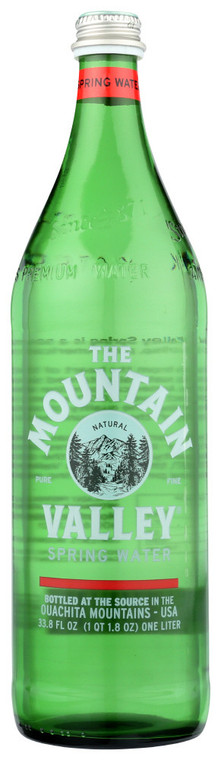 MVS PREM SPRNG WTR GLASS ( 12 X 33.8 OZ )