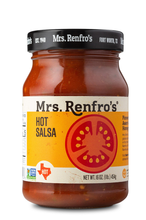MRS. RENFRO'S HOT SALSA ( 6X16OZ )