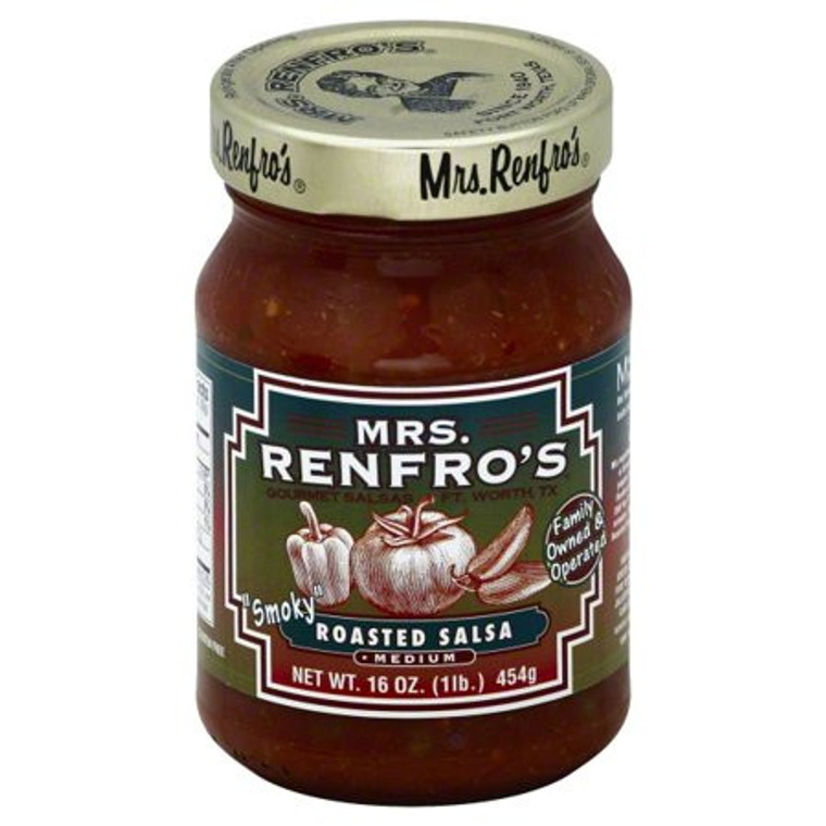 MRS. RENFRO'S ROASTED SALSA ( 6X16OZ )