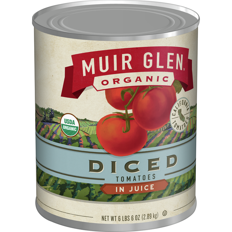 MUIR GLEN DICED TOMATO ( 6X102 OZ )