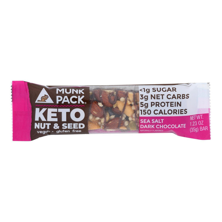 MUNK KETO SSALT DK CHOC ( 12 X 1.23 OZ )
