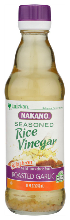 NAKANO SEASONED RICE VINEGAR W/ GARLIC ( 6X12 OZ )