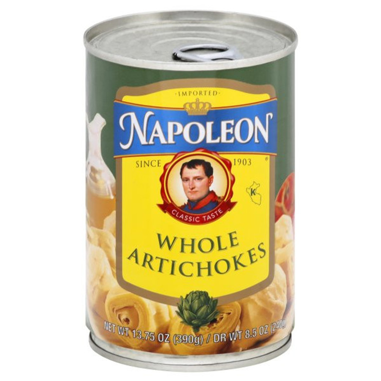 NAPOLEON WHOLE ARTICHOKES ( 12X13.75OZ )
