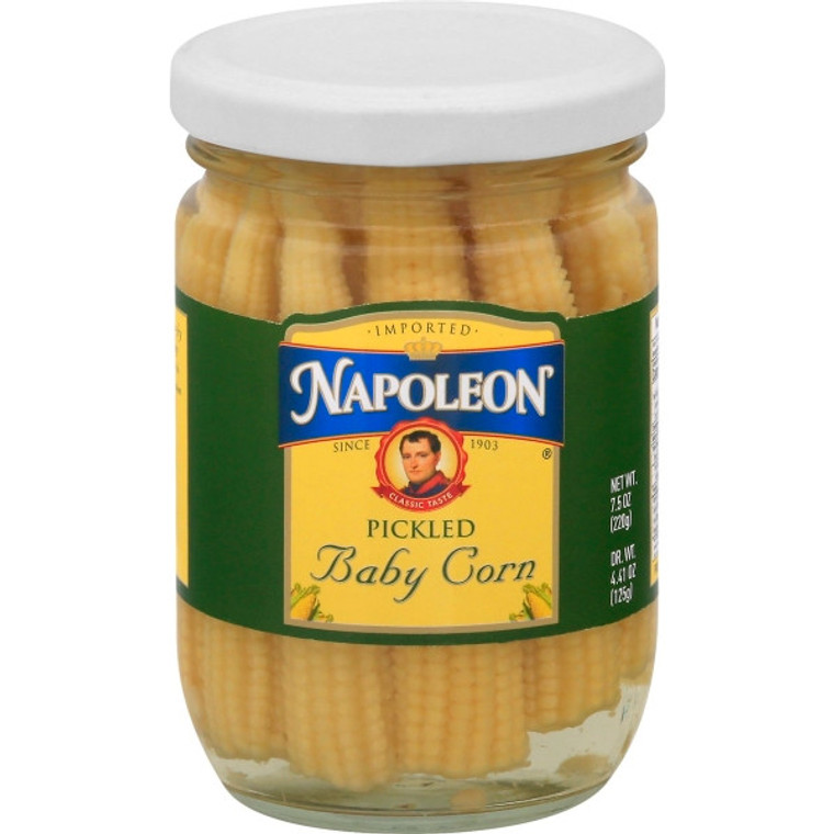NAPOLEON PICKLED BABY CORN ( 12X7.5OZ )
