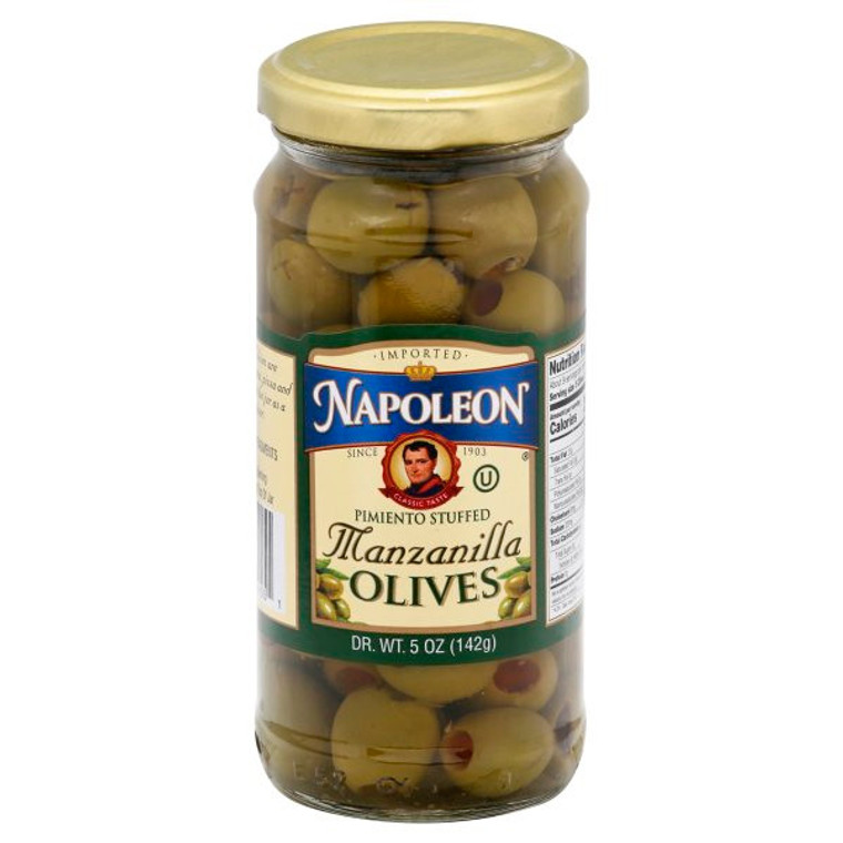 NAPOLEON PIMENTO STUFFED OLIVES ( 12X5OZ )