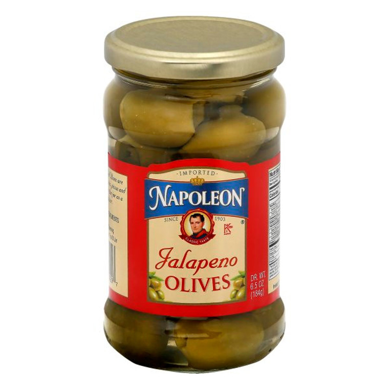 NAPOLEON JALAPENO STUFFED OLIVES ( 12X6.5OZ )