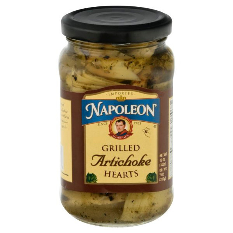 NAP GRLLD HEARTS ARTCHOK ( 12 X 12 OZ )