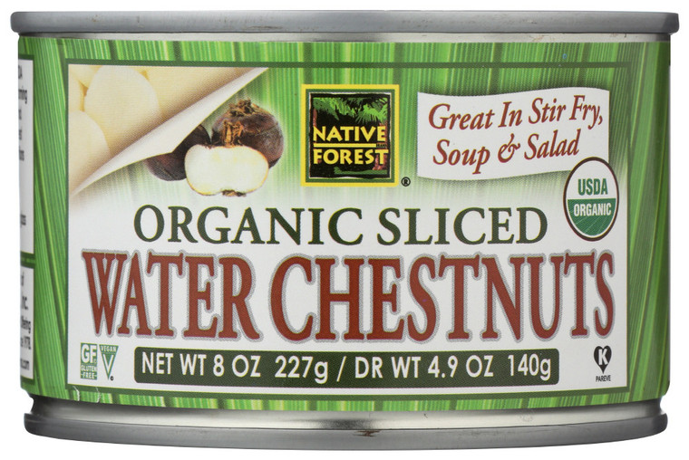 NATIVE FOREST SLICED WATER CHESTNUT ( 6X8 OZ )