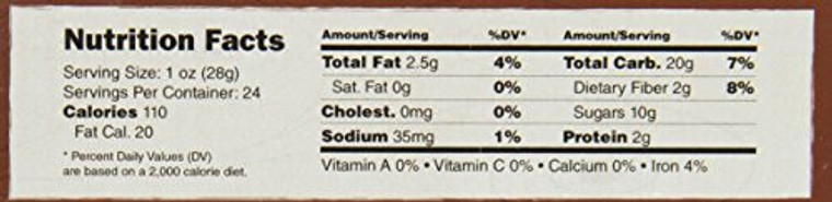 NAT BKRY FIG BAR PCH APR ( 12 X 2 OZ )