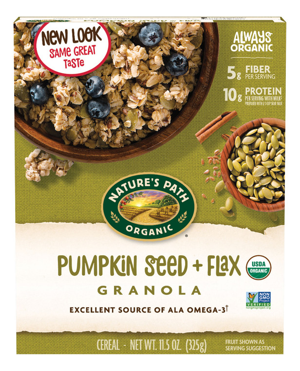 NATURE'S PATH FLAX PLUS W/P GRANOLA ( 12X11.5 OZ )