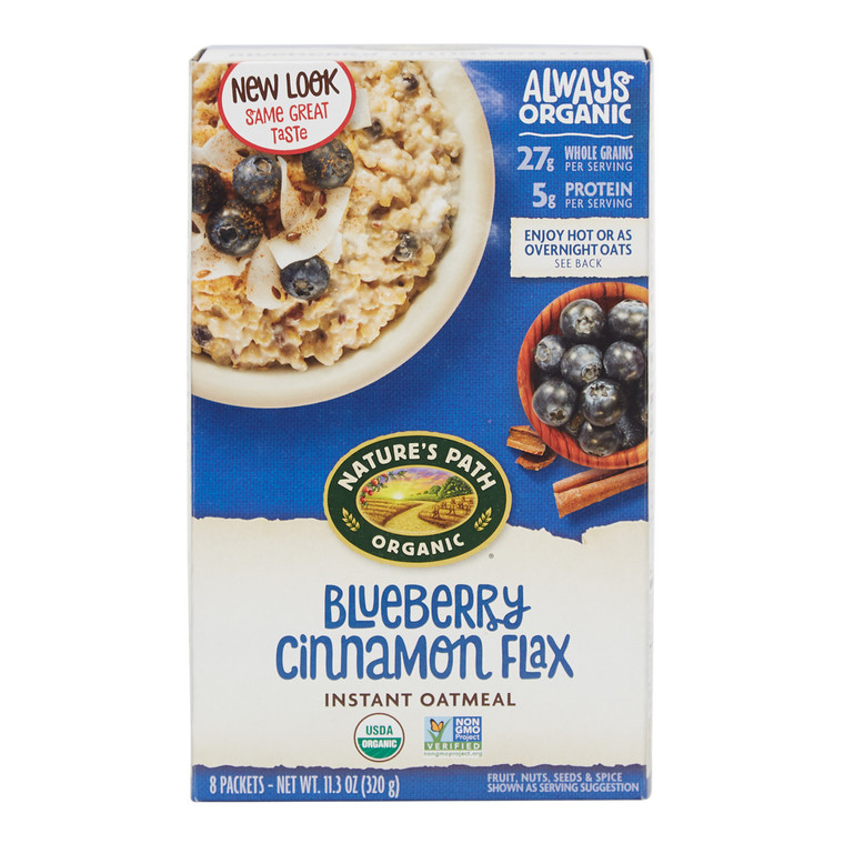 NATURE'S PATH OPT POW OATMEAL POUCH ( 6X8X1.4 OZ )