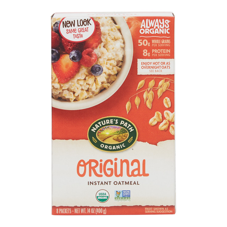 NATURE'S PATH ORIGINAL OATMEAL POUCH ( 6X8X1.75OZ )
