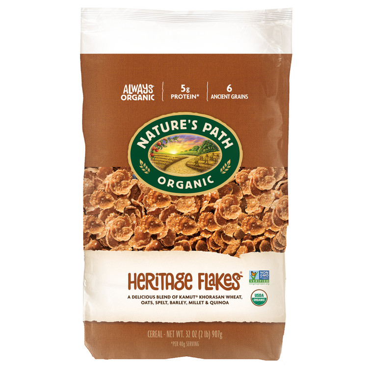 NATURE'S PATH HERITAGE FLAKE CEREAL ( 6X32 OZ )
