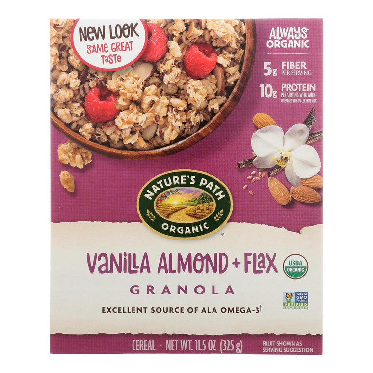 NATURE'S PATH GRANOLA VANILLA ALMOND FLAX ( 12X11.5 OZ )