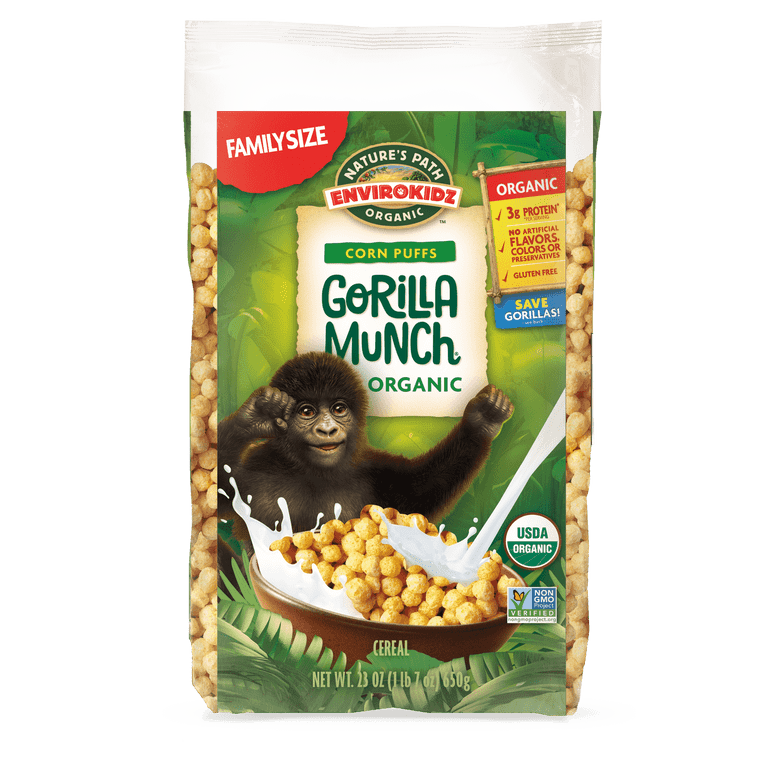 ENVIROKIDZ GORILLA MUNCH ECO PAC ( 6X23 OZ )