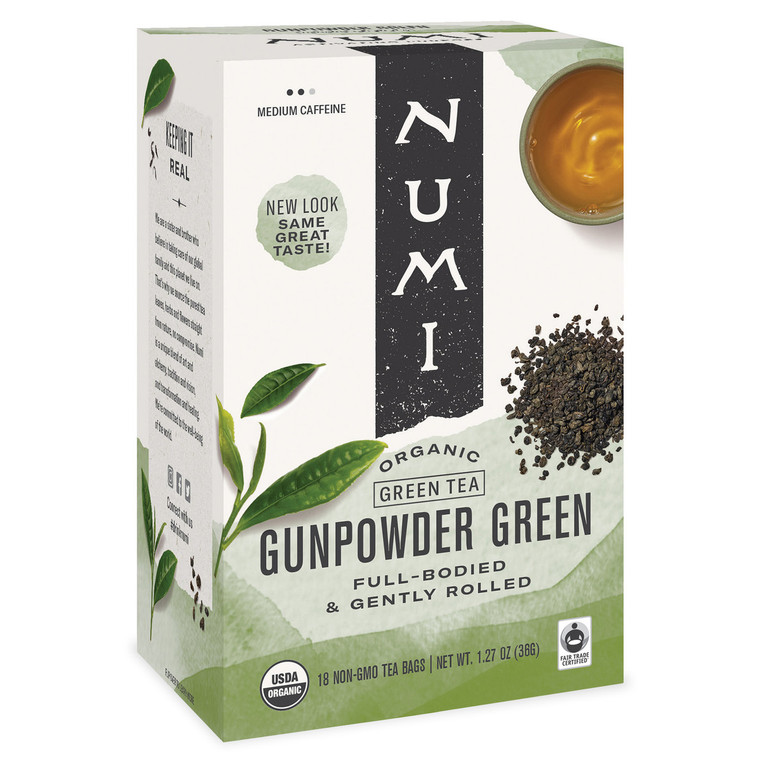 NUMI TEA GUNPOWDER GREEN TEA ( 6X18 BAG )