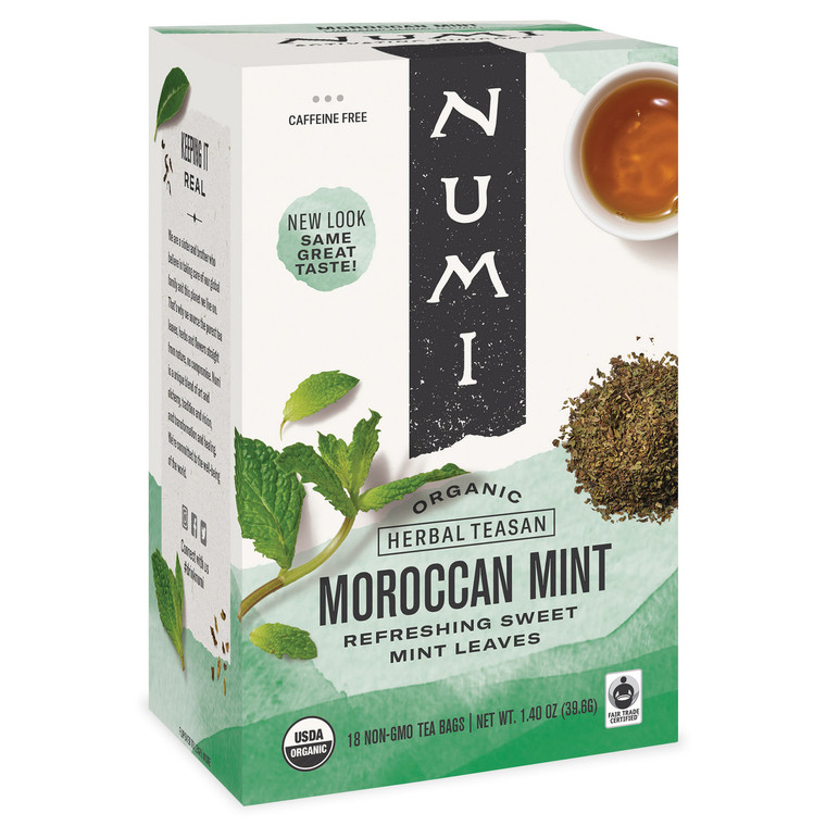 NUMI TEA MOROCCAN MINT HERBAL TEA ( 6X18 BAG )