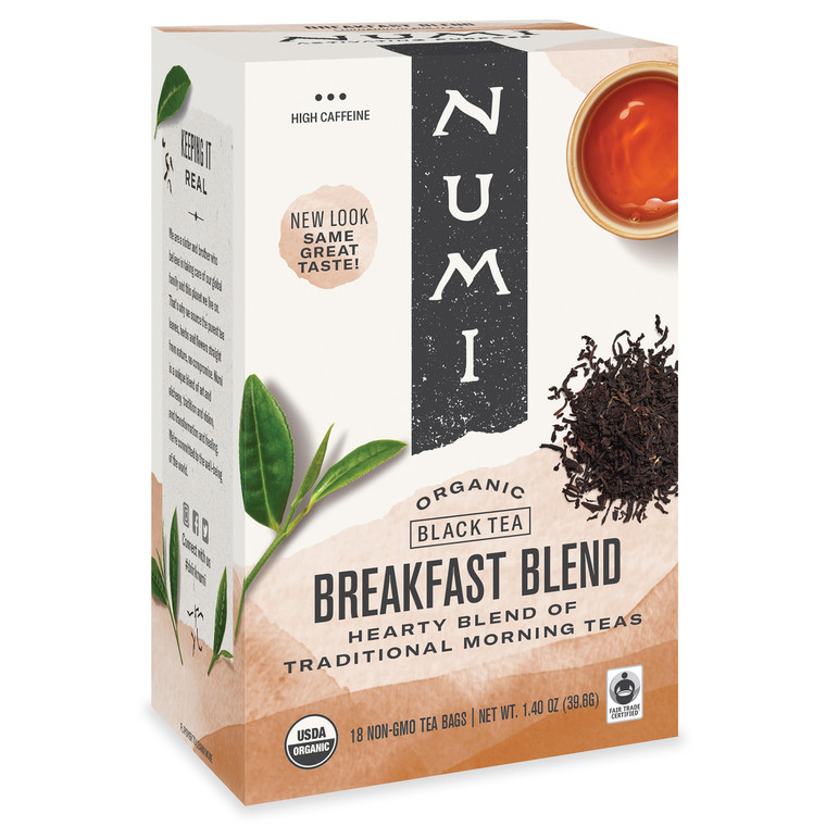 NUMI TEA BREAKFAST BLEND BLACK TEA ( 6X18 BAG )