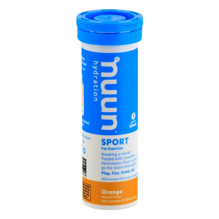 NUUN ACTIVE HYDRATION ACTIVE TABLETS, ORANGE ( 8X10 TAB )