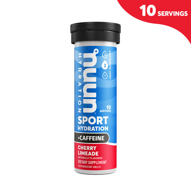 NUUN ACTIVE HYDRATION ENERGY, EFFERVESCENT ELECTROLYTE & CAFFEINE SUPPLEMENT, CHERRY LIMEADE ( 8X10 CT )