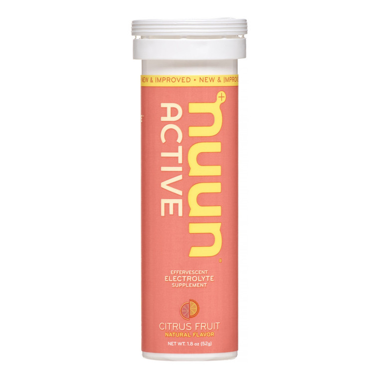 NUUN ACTIVE HYDRATION ACTIVE TABLETS, CITRUS FRUIT ( 8X10 TAB )